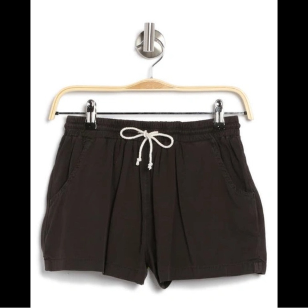 Women's Billabong Black Drawstring Casual Shorts